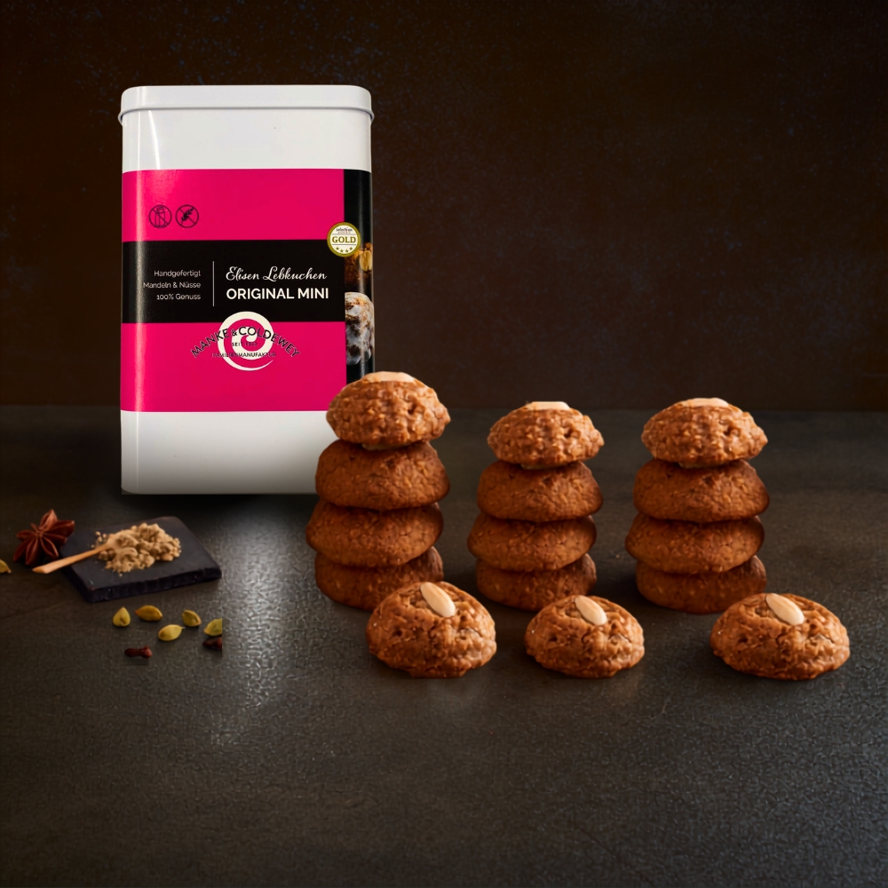 Original Mini Elisen 15 NATUR in der Dose sortiert 375g
