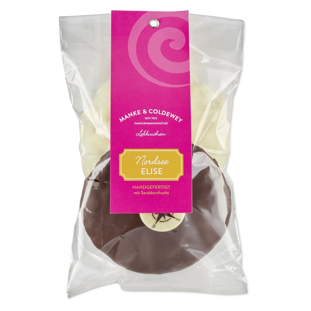 Nordsee Elisen mit Sanddornfrucht, 160g