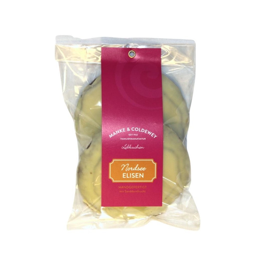 Nordsee Elisen mit Sanddornfrucht, 160g