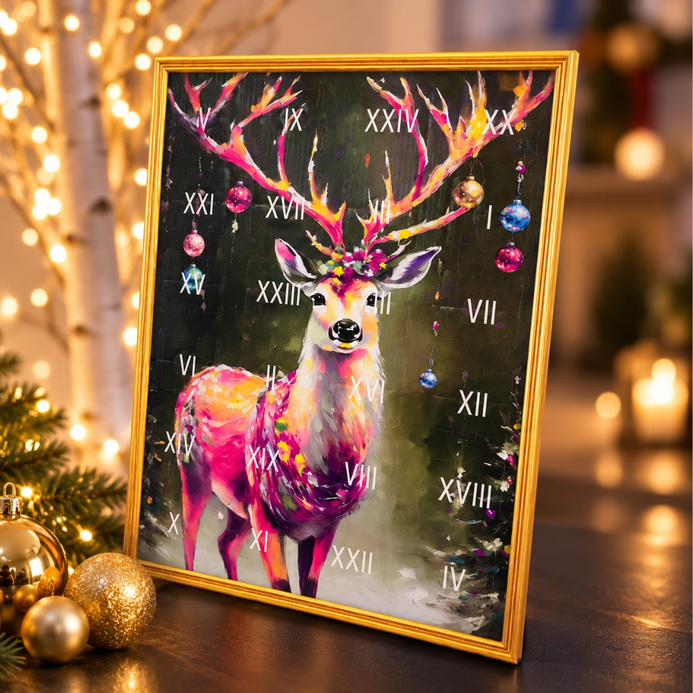 Adventskalender in nachhaltiger Verpackung GLUTENFREI