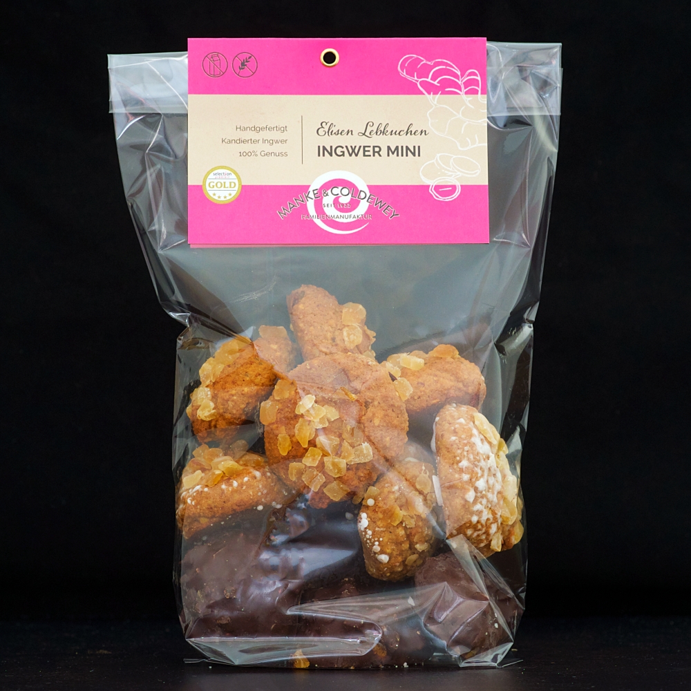 Ingwer Mini Elisen sortiert, 12 St. 300g