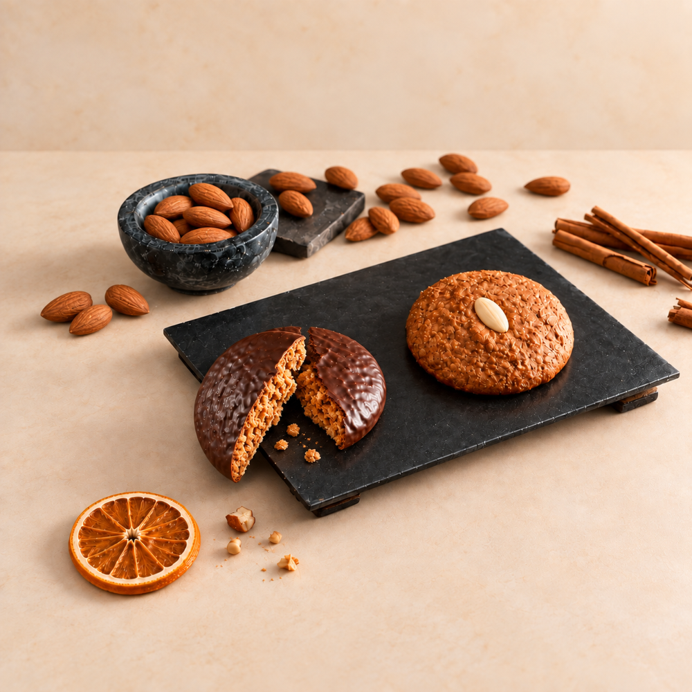 Mandelino mit Orange, sortiert 2 St. 90g vegan