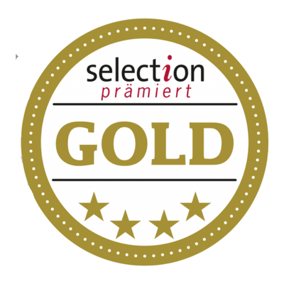 Selection prämiert in Gold