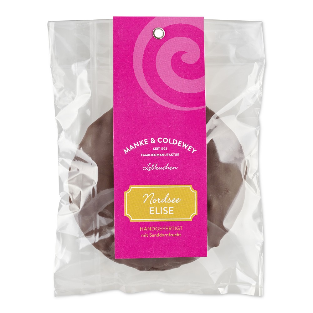 Nordsee Elise mit Sanddornfrucht, Schokolade 80g