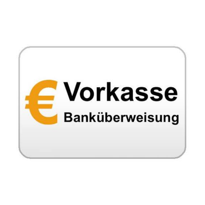 Vorkasse per Banküberweisung